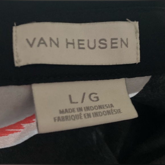 2/$15 Van Heusen sleeveless floral button‎ front blouse sleeveless top size L - Picture 6 of 10